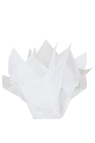 Papette Set of 50 pieces Silk paper 17g SNOW WHITE - 50 x 75cm