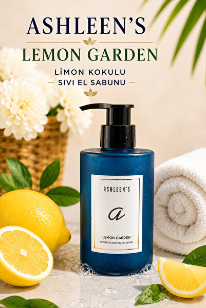 Ashleen’s Lemon Garden Limon Kokulu Nemlendirici Sıvı El Sabunu 300 ml