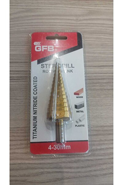 GFB KADEMELİ MATKAP UCU