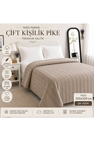 vanillasoft Vanilla Soft Çift Kişilik Pike