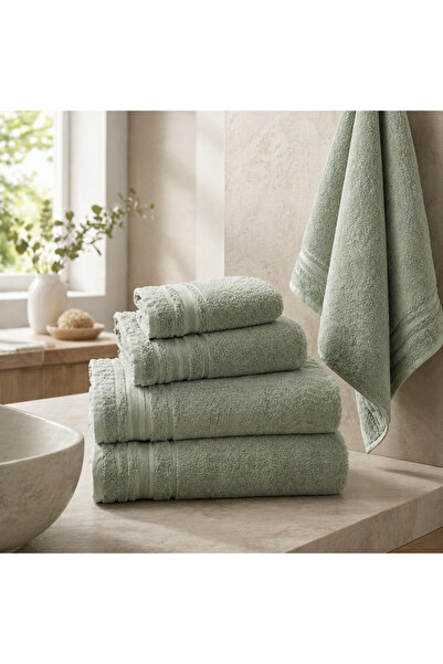 Homelux Prosop verde, 500 G, 70x130 cm, 100% bumbac