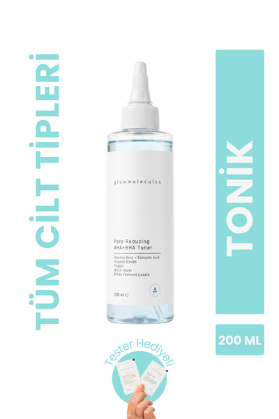 glowmolecules Gözenek Küçültücü AHA/BHA Asit Toniği - Pore Reducing Aha Bha T...