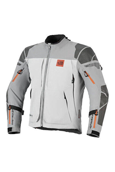 Alpinestars Nazca 3L Gore-Tex Pro Korumalı Motosiklet Montu Gri
