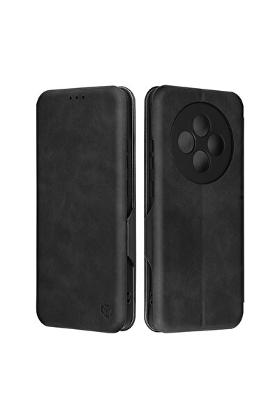 Techsuit Husă pentru Oppo Reno12 F 4G / Reno12 F 5G / Reno12 FS - Portofel Si...