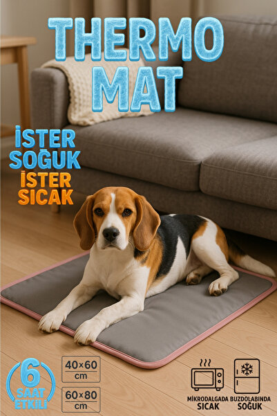 Jungolica Pet Products Thermo Mat 2’si 1 Arada Jel Dolgulu Yazın Soğuk, Kışın...