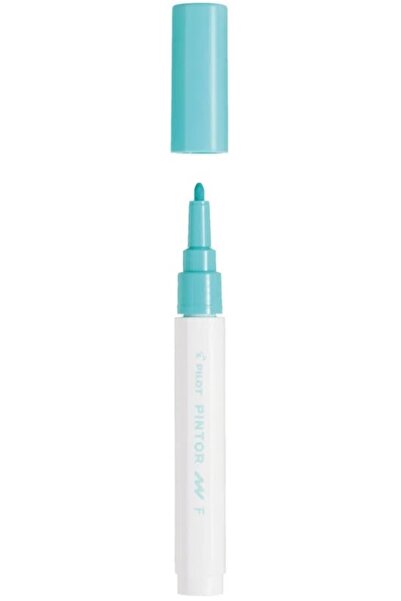 Pilot Marker cu vopsea pastel, vârf rotund F 1.0 mm, verde