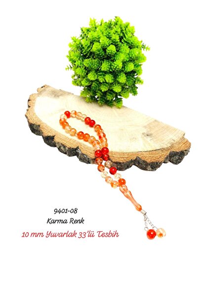 Sedef tuhafiye 10 mm 33'lü Erkek Tesbih