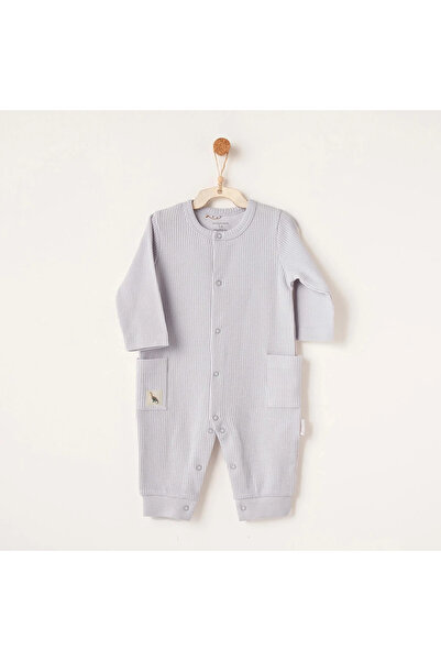 andywawa Ac26013 Mummy S Snuggle Saurus Jumpsuit رمادي