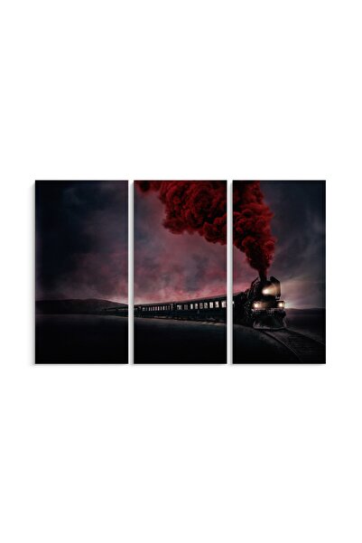 PRINTFINIT Tablou Canvas Tren | 3 Piese