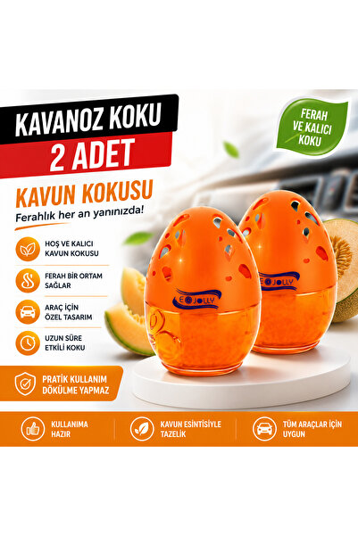 Genel Markalar 100 Ml Kavanoz Koku Kavun 2 Adet