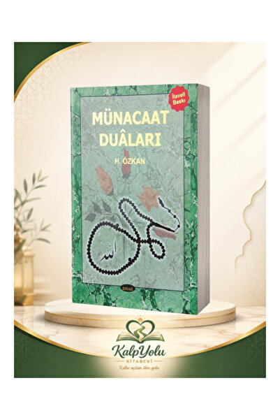 Kitap Kalbi Yayıncılık Münacaat Duaları - karton kapak