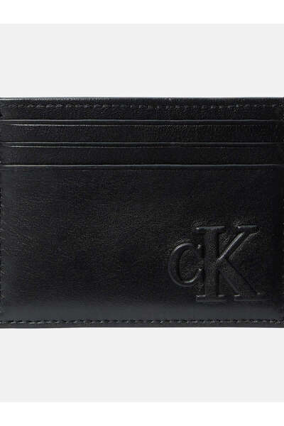 Calvin Klein SCHWARZER KARTENHALTER FÜR MÄNNER