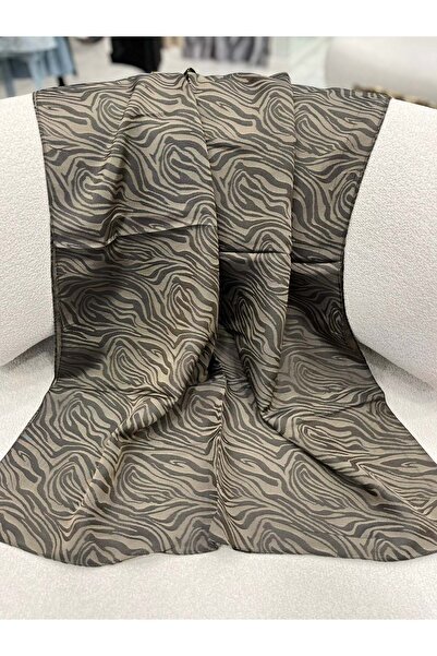 Modario Silk Hand-Painted Zebra Pattern Jacquard Shawl - 3