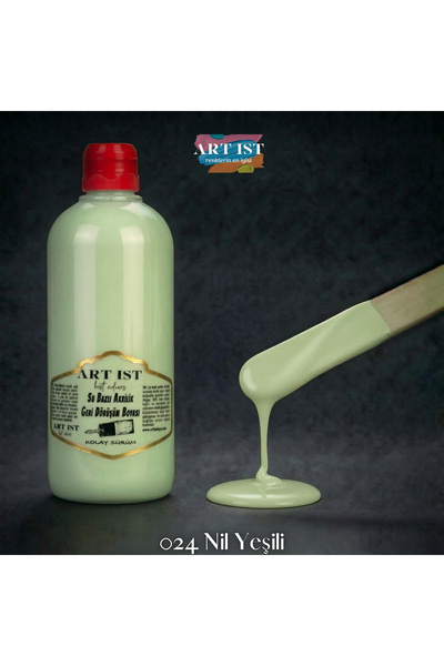 ART IST Geri Dönüşüm Boyaları 500ml - 024 NİL YEŞİLİ