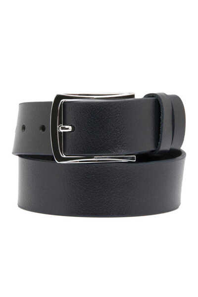 Tergan Navy Blue Genuine Leather Men's Belt - S1Ek00000309-P7I