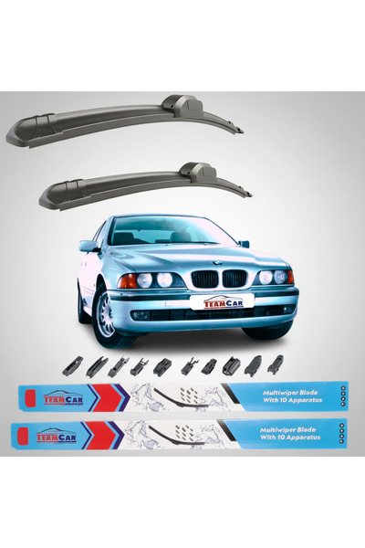 TEAMCAR ®   BMW Seria 5 E39 (1995–2003) Lame ștergătoare – Set față