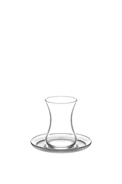 LAV Set de ceai Buket din sticlă pentru 6 persoane 135 ml (6 căni de ceai, 6 ...