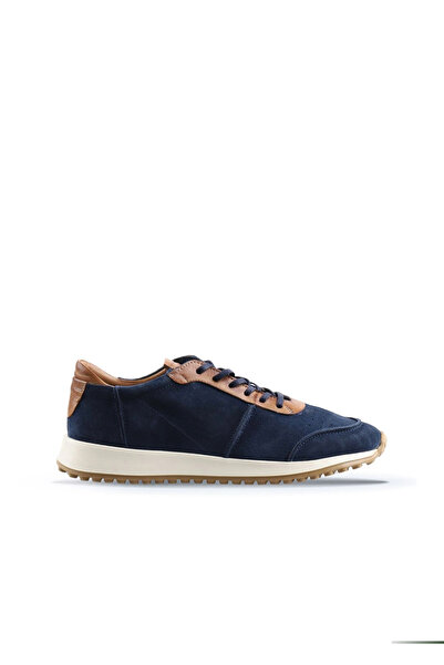 Bueno Shoes Blue Denim Suede Men's Sneakers 16Ma8061