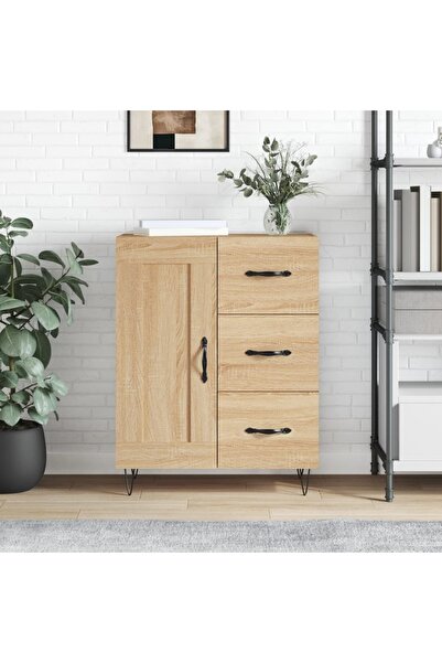 Concept Servantă, stejar sonoma, 69,5x34x90 cm, lemn compozit