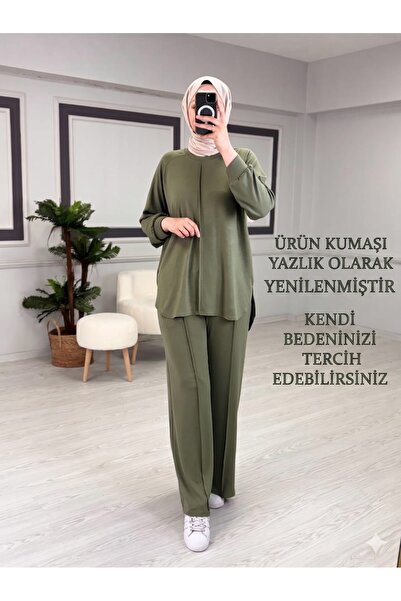 KardelenButik تفاصيل درزات طقم رياضي RU00005