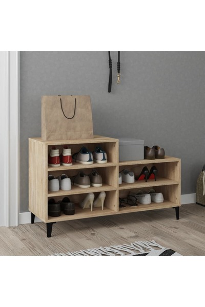 Concept Pantofar, stejar sonoma, 102x36x60 cm, lemn prelucrat