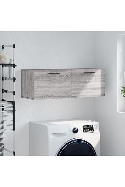 Concept Dulap de perete, gri sonoma, 100x36,5x35 cm, lemn prelucrat