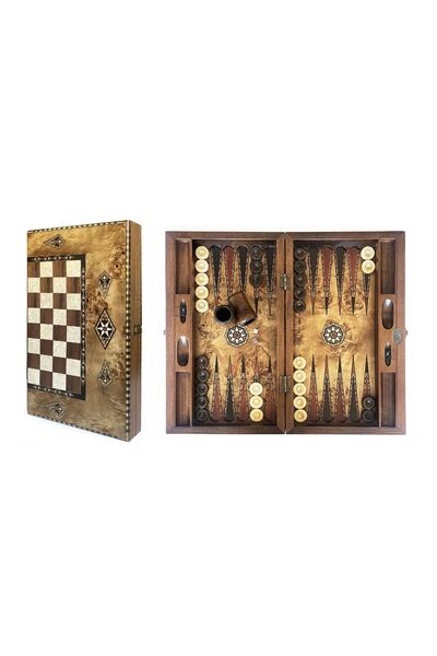 Helena Wood Art King Tavla Geniş Mazel