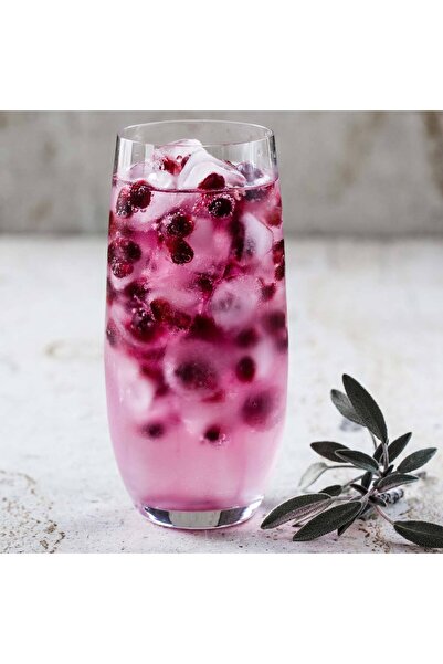 LAV Sude Cam Meşrubat Bardağı 6'lı 315 ml (Limonata Bardağı )