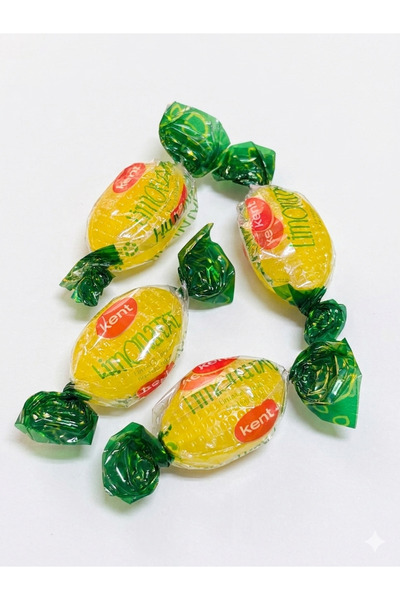 ege salkım Kent Limonata Aromalı Sert Bonbon Şeker – Ekşi Limon Ferahlatıcı H...