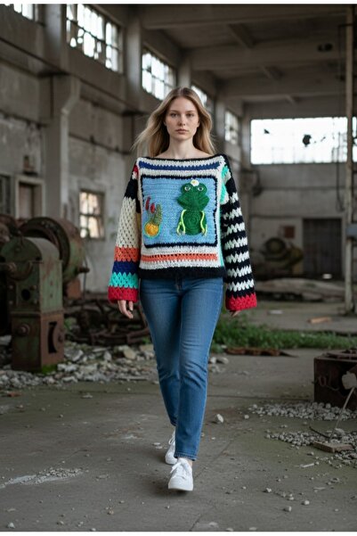 ABAS Ydr Design Hand Knitted Sweater