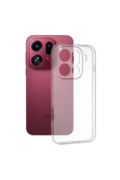 SKYDDAR INNOVATION Husă pentru Oppo Find X9 Pro, ClearGuard, silicon transpar...