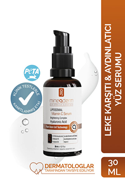 mineaderm Liposomal Vitamin C Serum – Anti-Blemish & Brightening Facial Serum...