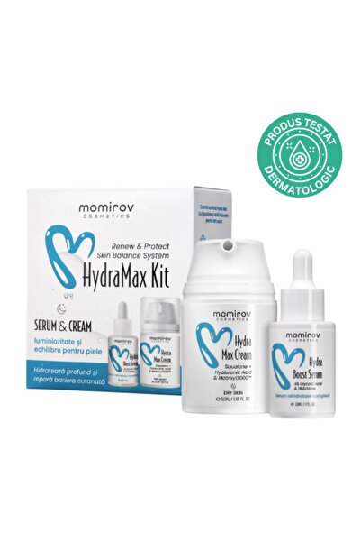 Momirov Cosmetics Κιτ HydraMax με ορό και κρέμα για ξηρό δέρμα