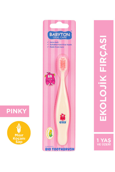BABYTON Ekolojik Diş Fırçası Pinky