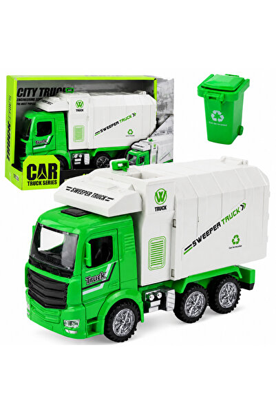 LEAN Camion de gunoi oras lumini sunete verde