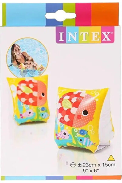 BESTWAY Intex Tropikal Deniz Desenli Kolluk 23 Cm. (58652)