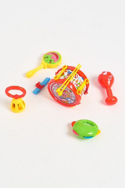 KentOyuncaK Baby Concert Set - Baby Drum and Rattle Set - Musical Instruments...