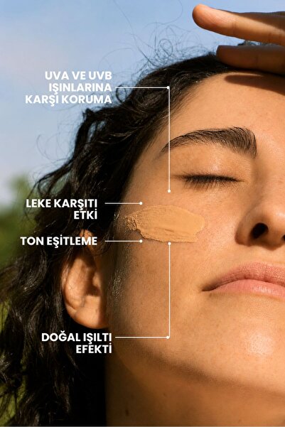 Rosece Renkli Güneş Kremi 40+SPF Medium | Leke Karşıtı Arbutin Aydınlatıcı To...