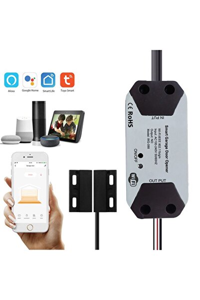 Yallabena Smart Garage Door Controller - Compatible with Tuya and Smart Life App