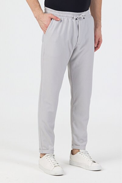 DOAYS Erkek Yumuşak Likralı Kumaş Joger Slim Pantolon  Dawrazz-025