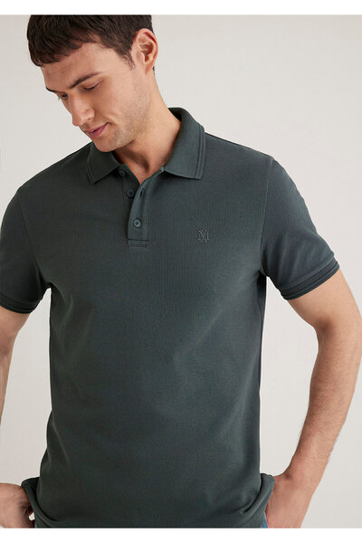 Mavi Khaki Polo T-shirt Slim Fit / Slim Cut 064946-71598