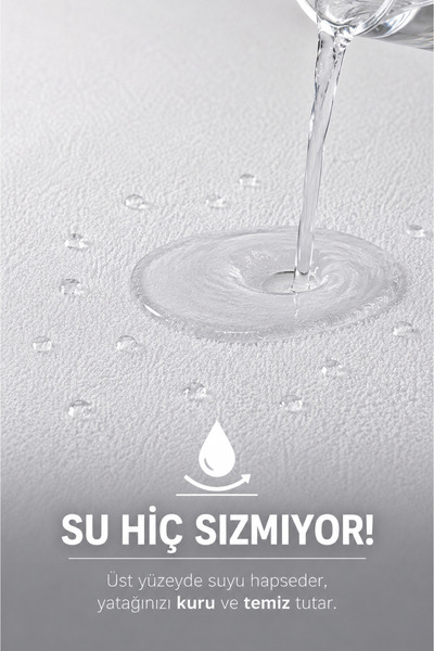 Formeya Classic Mikro Fitted Full Kenar Su Sıvı Geçirmez Yatak Koruyucu Alez Bebek-Tek-Çift Kişilik Battal