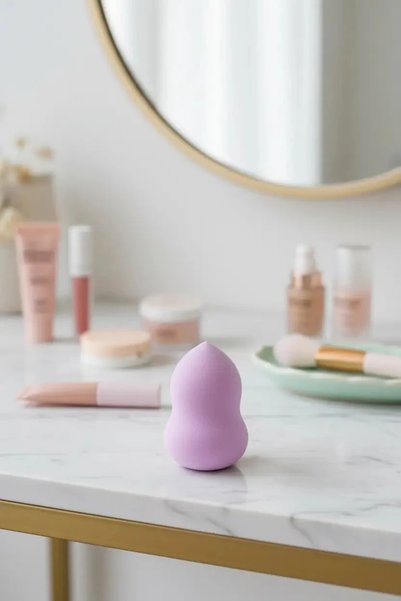Miniso Lisanslı Yumuşak Makyaj Süngeri 2 Renk – Pürüzsüz Uygulama Beauty Blender