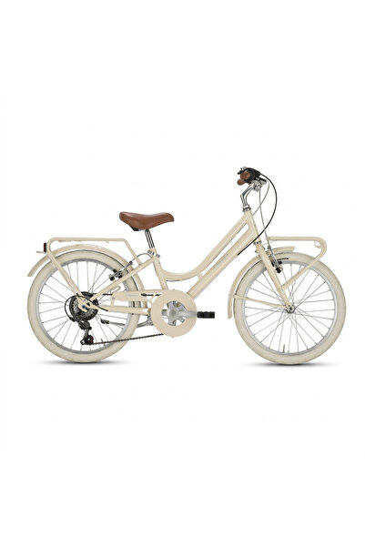 Alpina Milly Italy, 20" Jant, 6 Vitesli Çocuk Bisikleti (Made in Italy)-krem