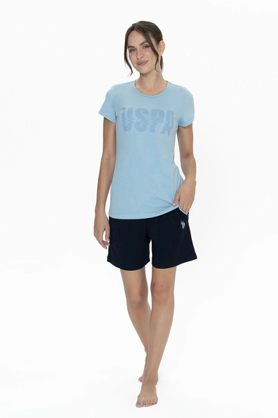 U.S. Polo Assn. Πόλο Ασν. των Η.Π.Α. 20011 Γυναικείο κοντομάνικο σορτς πιτζάμ...