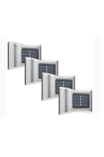 eMazing Set de lumini solare LED, 4 bucăți, ABS/Policarbonat, rezistență la a...