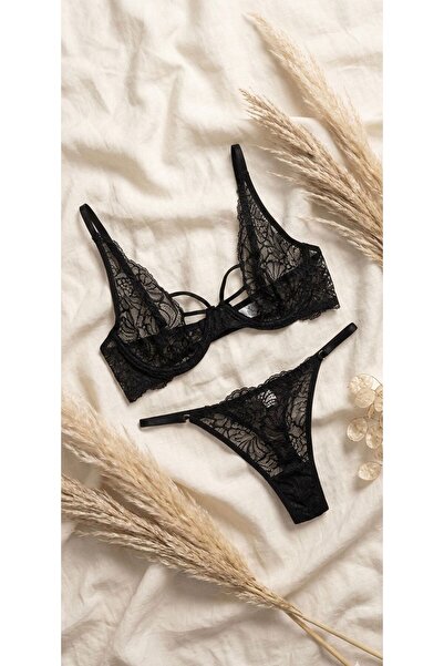 CASULA Dantel Sütyen Külot & Bralet Takımı