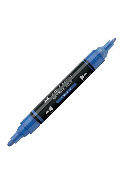 Faber Castell Ακρυλικός Μαρκαδόρος Μάλτιμαρκ Κόλορ 140 Ανοιχτό Μπλε Φάμπερ-Κα...