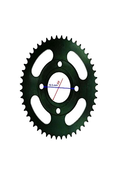 SEVGENT Cg Model Arka Dişli 428-48T İç 58 Mm Ind Öm