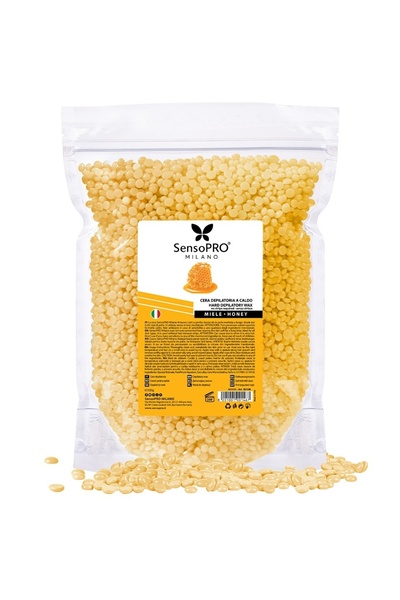 SensoPRO Milano Granule elastice de ceară epilatoare cu miere - 500g